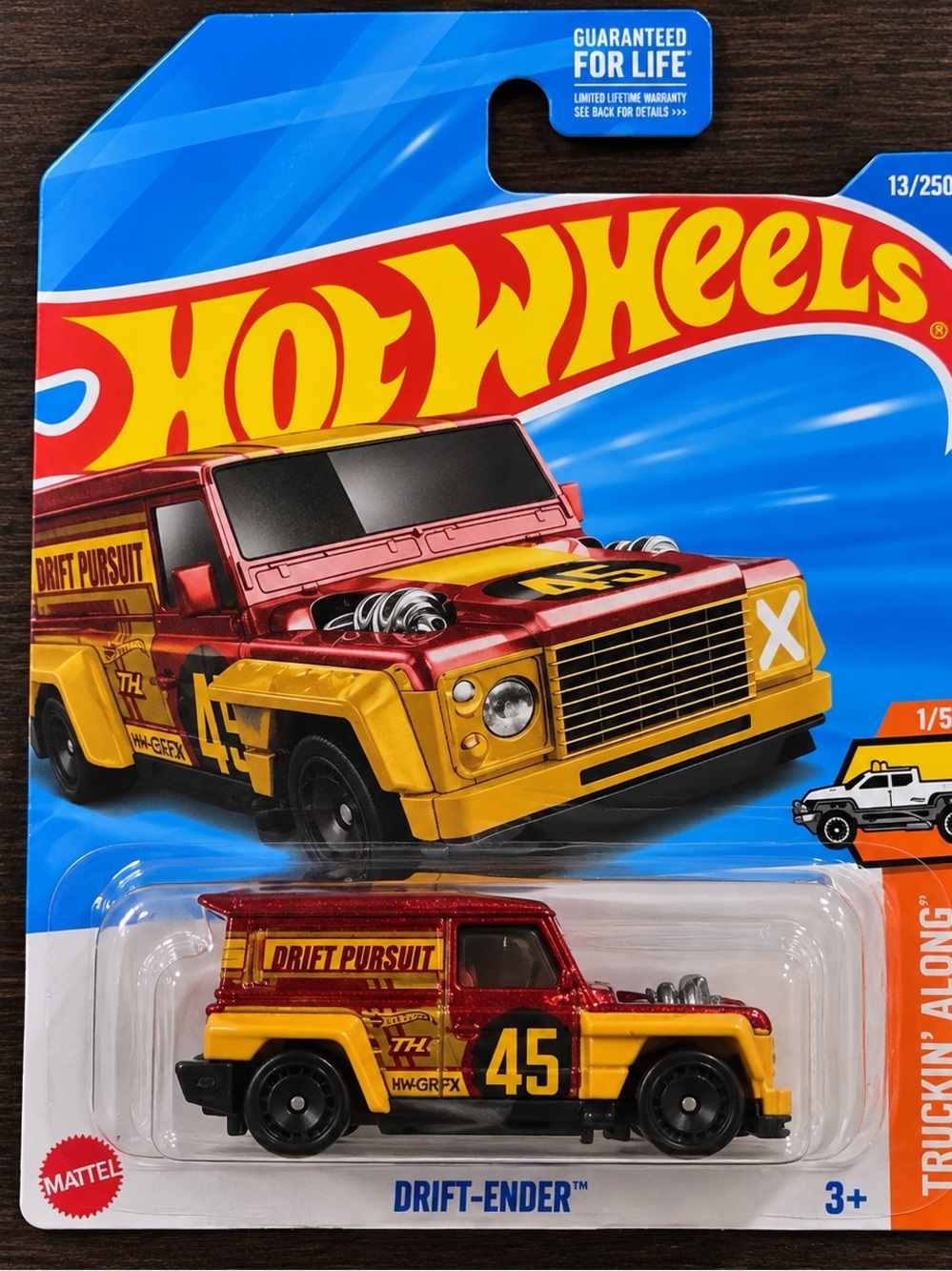STH 2026 Hot Wheels Drift-Ender Super Treasure Hunt STH 13/250